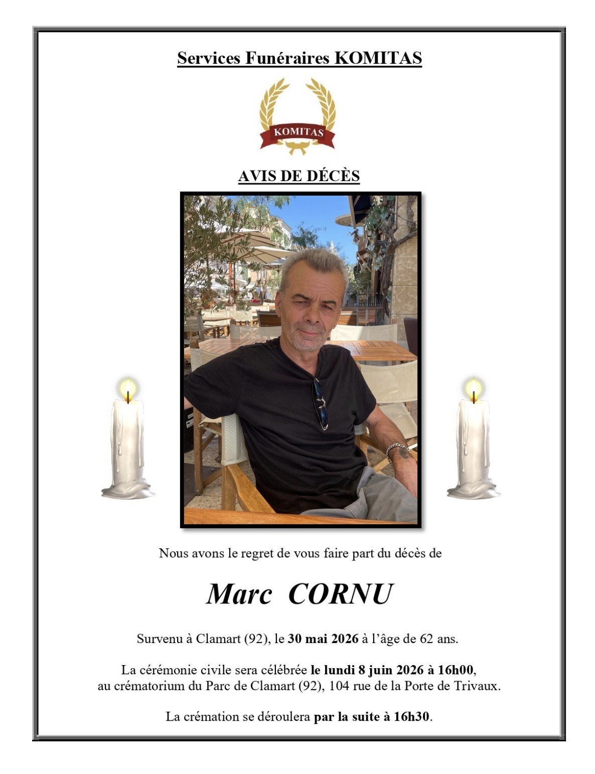 Avis de décès